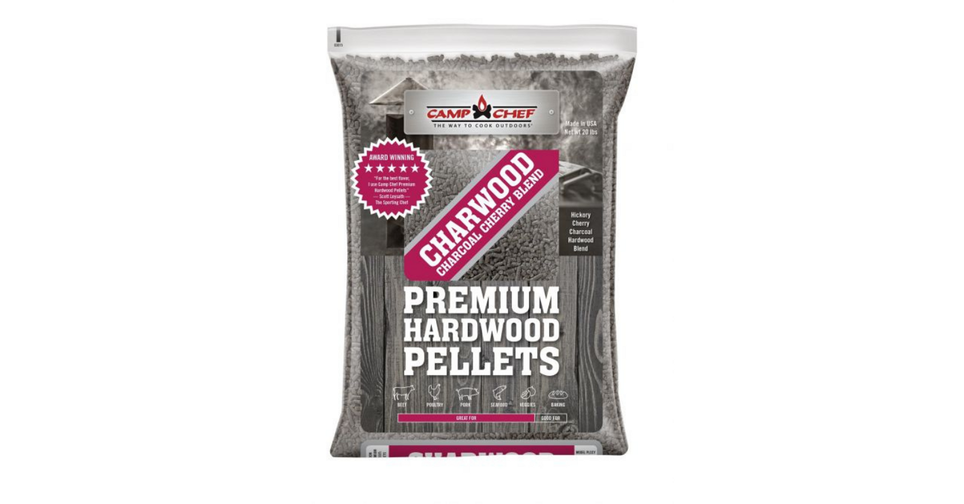 Camp Chef Charwood Charcoal cseresznye pellet CAMP CHEF KIEGÉSZÍTŐK